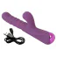 Вібратор з поштовхами та пульсацією Javida 3 Function Rabbit Vibrator, фіолетовий - Фото №11