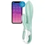 Вибратор Satisfyer Air Pump Bunny 5+, бирюзовый - Фото №1