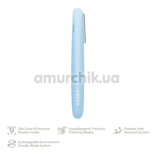 Триммер Geske Precision Trimmer 4 in 1, голубой