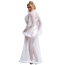 Пеньюар Star Night Negligee Long Sleeve Robe, белый - Фото №4