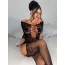 Комбинезон JSY Sexy Lingerie WW7252, черный - Фото №4
