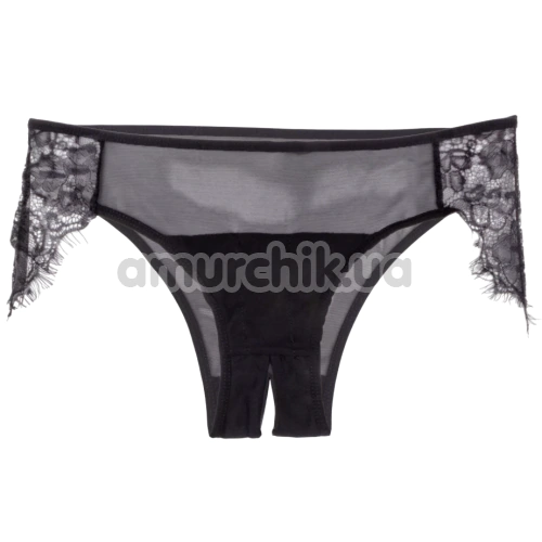 Трусики з анальною пробкою з вібрацією HookUp Panties Remote Princess Panty, чорні
