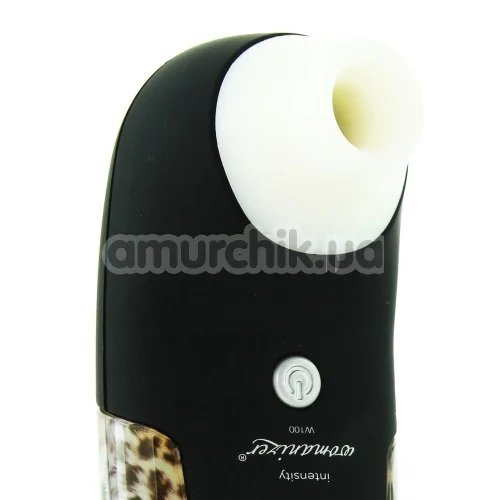 Симулятор орального сексу для жінок Womanizer W100, чорний