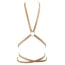 Портупея Bijoux Indiscrets Maze Multi-Way Body Harness, коричневая - Фото №2