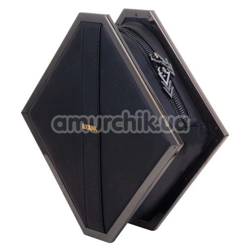 Сумка для хранения секс-игрушек Lockink Mysterious Square Kink Bag, черная
