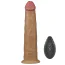 Вибратор с ротацией Dual-Layered Silicone Nature Cock LV410211, телесный - Фото №2