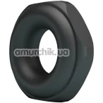 Эрекционное кольцо Crazy Bull Super Soft Silicone Jarvius, черное - Фото №1