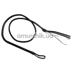 Батіг DS Fetish Whip Long, чорний - Фото №1