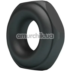 Эрекционное кольцо Crazy Bull Super Soft Silicone Jarvius, черное - Фото №1