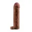 Насадка на пенис Fantasy X-tensions Perfect 2 inch Extension with Ball Strap, коричневая - Фото №1