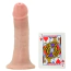 Страпон King Cock Strap-On Harness W Cock 6, тілесний - Фото №7