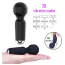 Універсальний вібромасажер Boss Series Rechargeable Mini Massager, чорний - Фото №4
