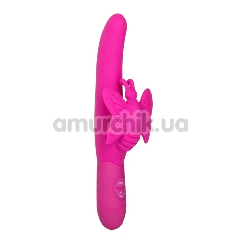 Вибратор Posh 10-Function Silicone Fluttering Butterfly, розовый