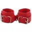 Наручники Handcuffs With Chain, червоні