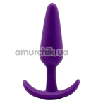 Анальная пробка Alume Silicone Anchor Plug M, фиолетовая - Фото №1