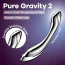 Фалоімітатор Satisfyer Pure Gravity 2, срібний - Фото №7