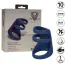 Насадка на пенис с вибрацией Viceroy Rechargeable Triple Cock Cage, синяя - Фото №15