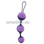 Вагинальные шарики Key Stella III Graduated Kegel Ball Set, фиолетовые - Фото №1