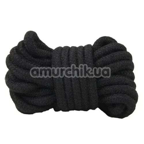 Мотузка Star Night Bondage Rope, чорна - Фото №1