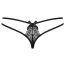 Трусики-стринги Obsessive Intensa Double Thong, черные - Фото №6