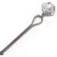 Затискач для клітора Art of Sex Clit Clamp Royal Pearls, срібний - Фото №3