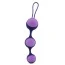 Вагинальные шарики Key Stella III Graduated Kegel Ball Set, фиолетовые - Фото №1