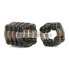 Набір ерекційних кілець Colt Enhancer Rings, чорний - Фото №1