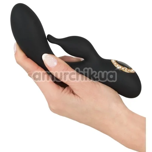Вібратор Cleopatra Rabbit Vibrator, чорний