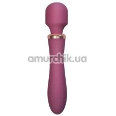 Универсальный вибромассажер с подогревом Crushious Jinx, бордовый - Фото №1