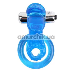 Віброкільце GK Power The Tongue-Clear, блакитне - Фото №1