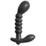 Вібростимулятор простати для чоловіків Anal Fantasy Collection Ribbed Prostate Vibe, чорний - Фото №1