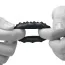 Эрекционное кольцо Power Plus Cock Ring Series LV1431, черное - Фото №4