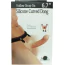 Полый страпон Hollow Strap-On Silicone Curved Dong 6.7, телесный - Фото №8