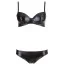 Комплект Cottelli Collection Lingerie 2212609 чёрный: бюстгальтер + трусики - Фото №4