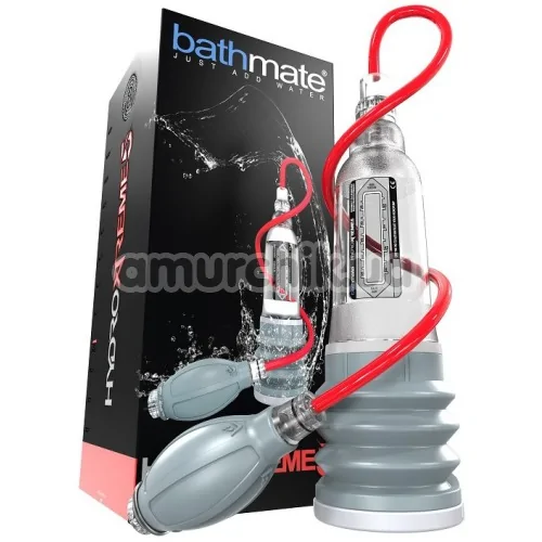 Гидронасос для увеличения пениса Bathmate HydroXtreme 5, прозрачный