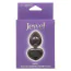 Анальная пробка с черным кристаллом Jewel Small Black Diamond Heart Plug, черная - Фото №10