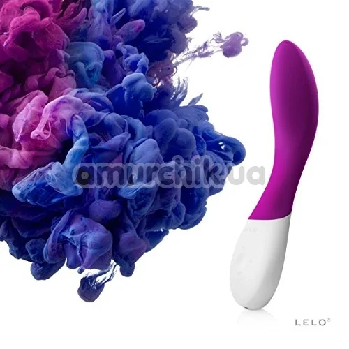 Вібратор Lelo Mona Wave Deep Rose (Лело Мона Вейв Діп Роуз), рожевий