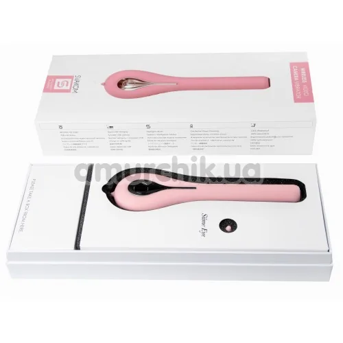 Вибратор с видеокамерой Svakom Siime Eye Camera Vibrator, розовый
