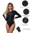Боді Star Night Hook Buckles Bodysuit, чорне - Фото №16