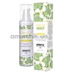 Масажне масло з зігріваючим ефектом Exsens Organic Spear Mint - м'ята, 50 мл - Фото №1