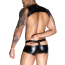 Комплект мужской JSY Sexy Lingerie 9167, черный: топ + шорты - Фото №5