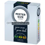 Mister Size Test Package Slim 47 49 53, 3 шт - Фото №1