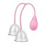 Вакуумная помпа для груди Breast Enlargement Pump, розовая - Фото №1