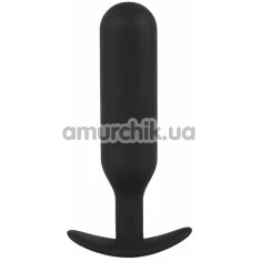 Анальная пробка Black Velvets Anal Trainer Medium, черная - Фото №1