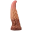 Фаллоимитатор Dual-Layered Silicone Nature Cock LV411018, коричневый - Фото №7