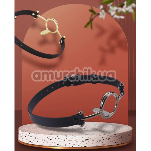 Кляп Roomfun O-Type Mouth Gag M, золотий
