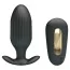Анальная пробка с вибрацией и электростимуляцией Pretty Love Royal Pleasure Electric Shock Massager 040083W, черный - Фото №1