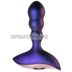 Анальна пробка з вібрацією Hueman Interstellar Remote-Controlled Anal Vibrator, фіолетова - Фото №1