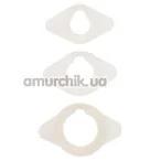 Набор и 3 эрекционных колец Frohle LR004, белый - Фото №1