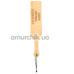Шльопалка Art of Sex Paddle L - Довіра Контроль Задоволення, бежева - Фото №1
